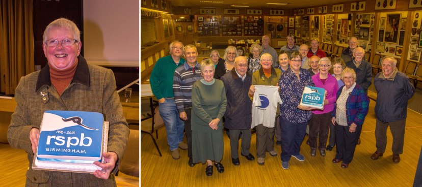 Birmingham RSPB 19 March 2015 - Penultimate group meeting and 40th Anniversary Cake.